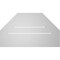 Ekena Millwork Octagonal Top Surface Mount PVC Gable Vent: Functional, w/ 3-1/2"W x 1"P Standard Frame, 28"W x 16"H GVPOT28X1601SF - alternate 4